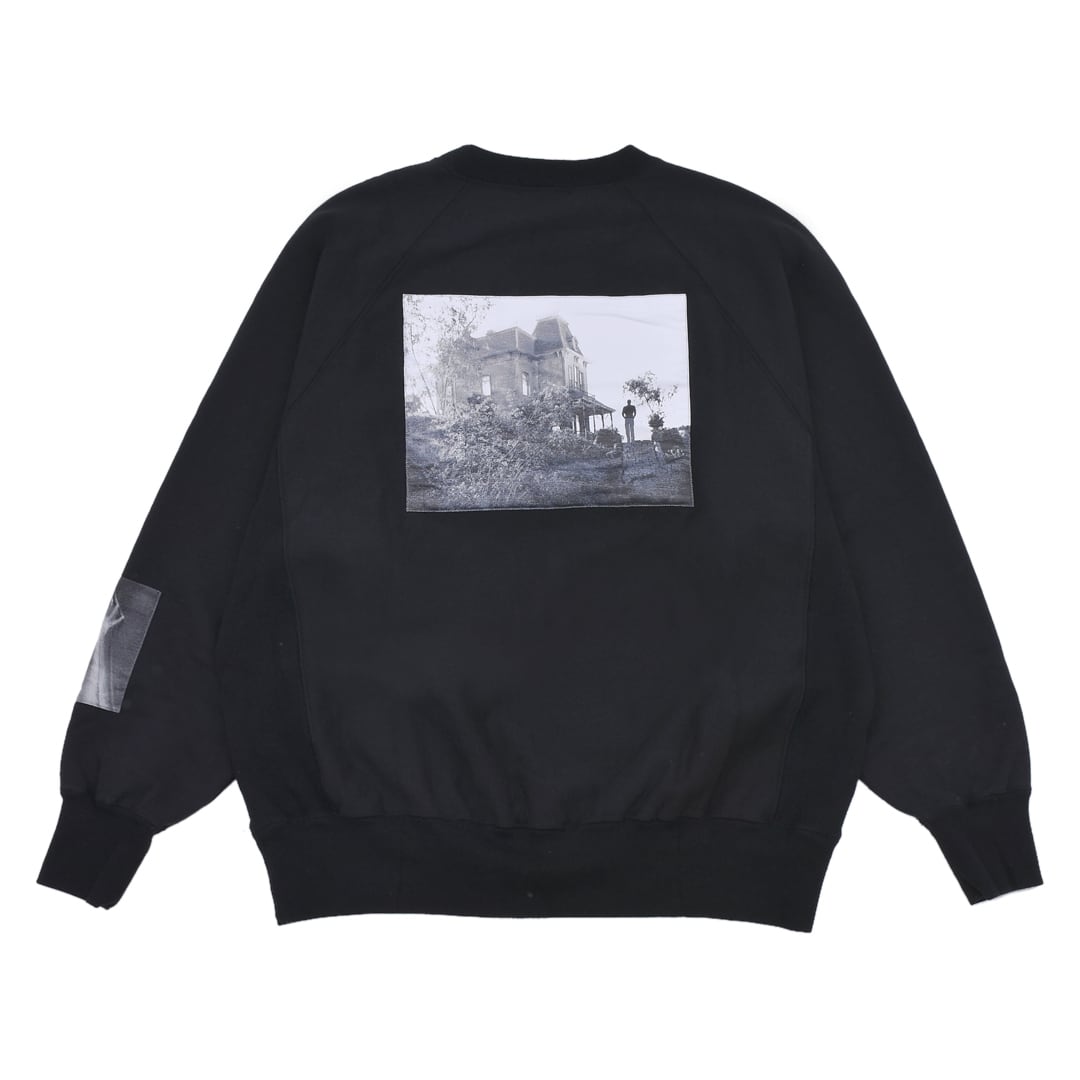 UNDERCOVER】脇フライスSWEAT PSYCHOJQパッチ 【PSYCHO】(BLACK UNDERCOVER】脇フライスSWEAT PSYCHOJQパッチ 【PSYCHO】(BLACK