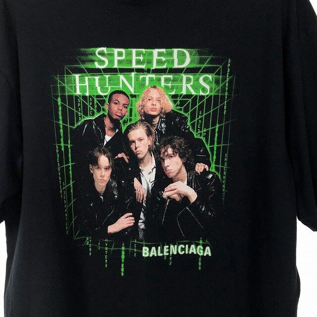 BALENCIAGA バレンシアガ 18AW スピードハンターズプリントTシャツ ...