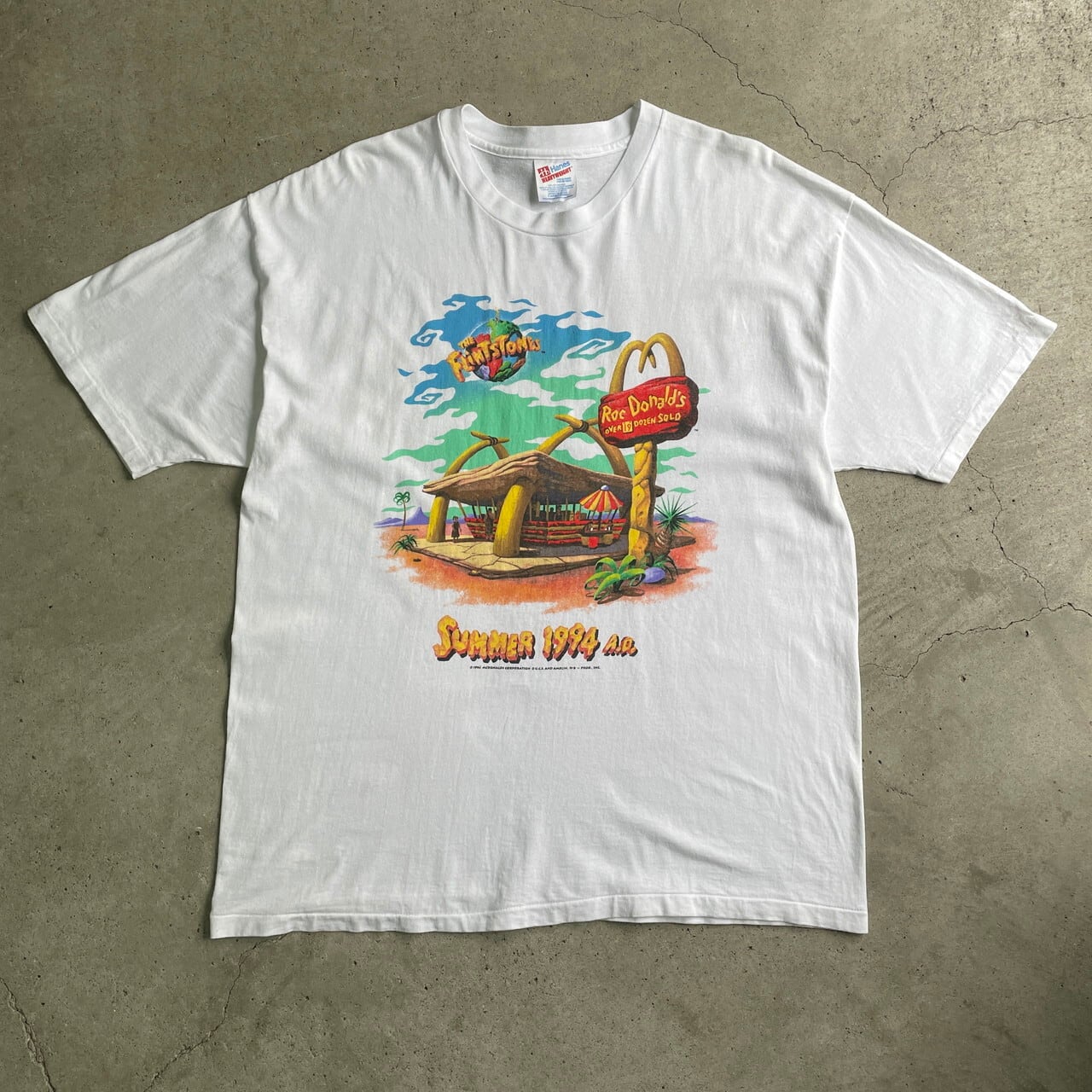 70's Anvil Vintage ビンテージTシャツ　企業モノ　マクドナルド