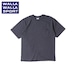WALLA WALLA SPORT 6oz ポケットTシャツ メンズ|USAコットン・日本製|チューブボディ ヴィンテージ風 ワイドシルエット USED BLAC