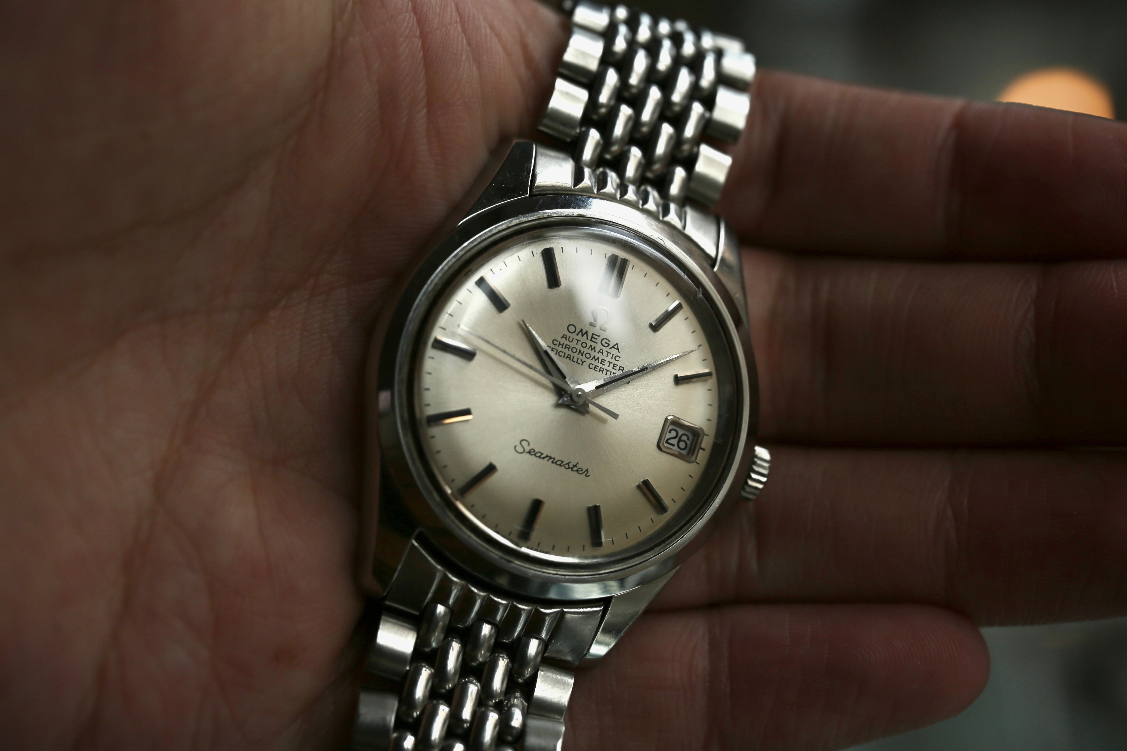 【OMEGA】1969年製 オメガ シーマスター クロノメーター デイト 前期 フルブレス / Vintagewatch / Seamaster / Chronometer / Cal.564