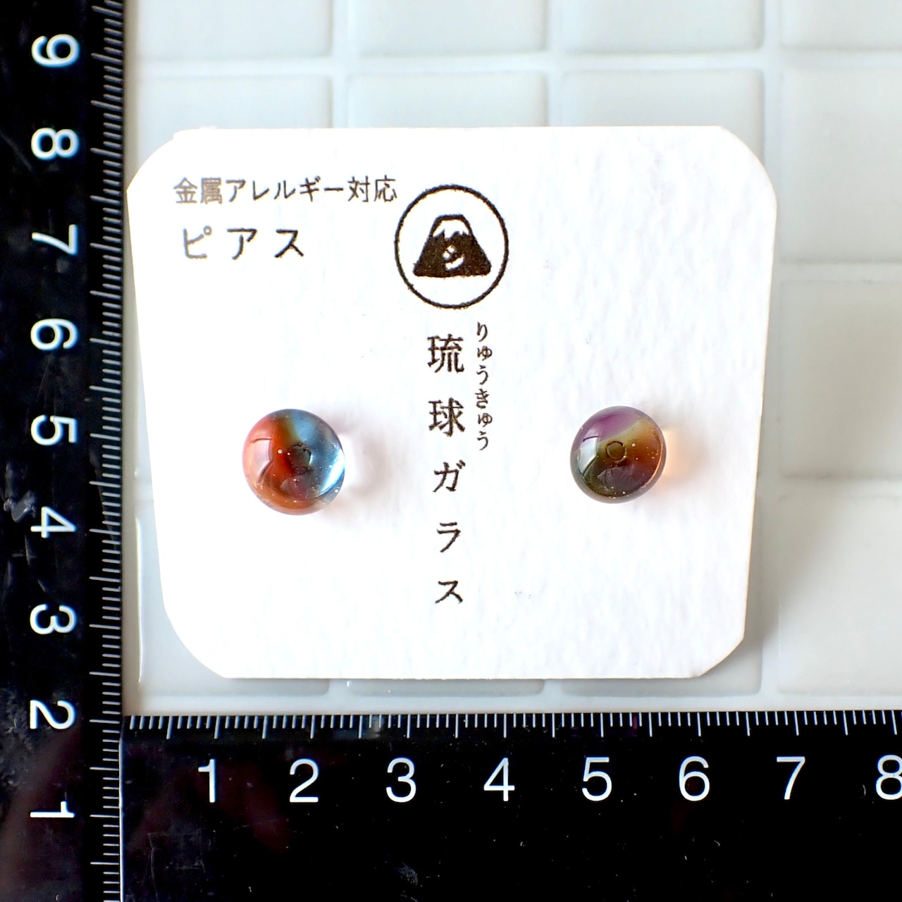 ピアス / 琉球ガラス