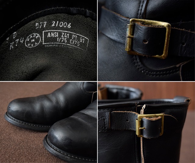 90s KNAPP ENGINEER BOOTS 9D