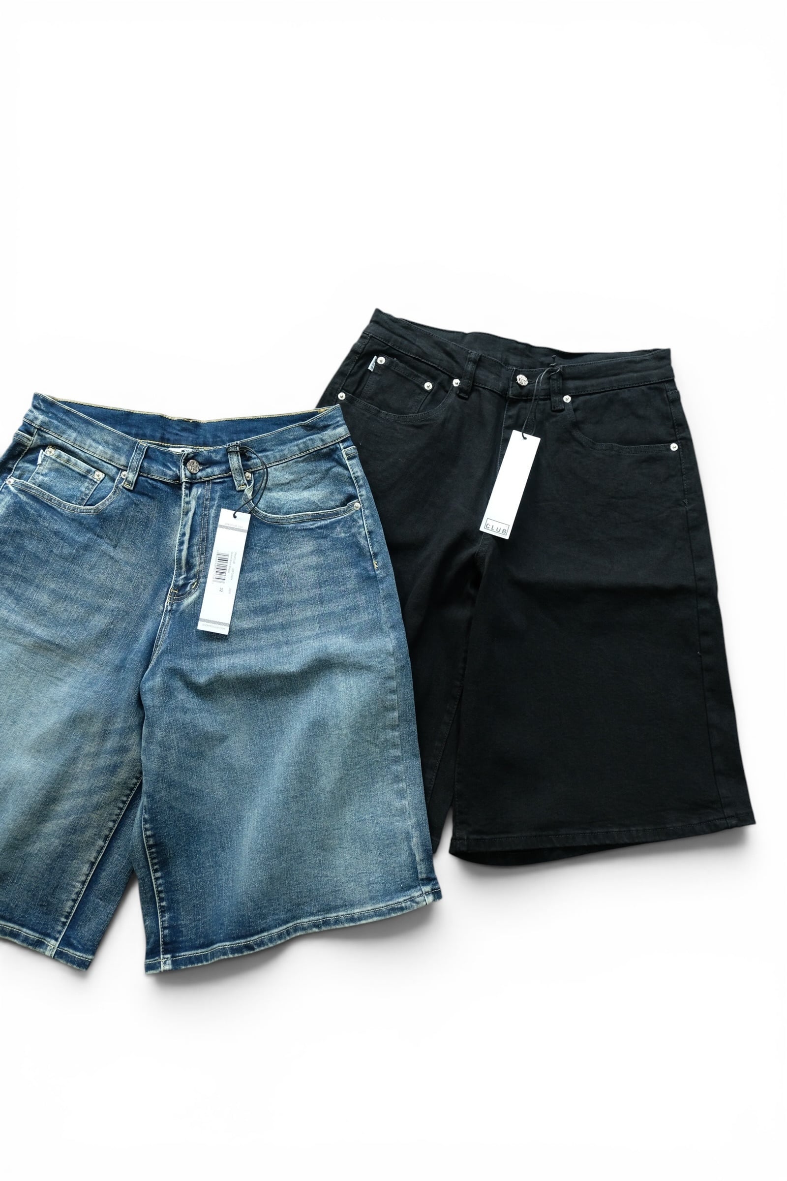 80s OLD STUSSY/Denim Shorts/USA製/黒タグ/W34/BIG OL JEANS/デニム