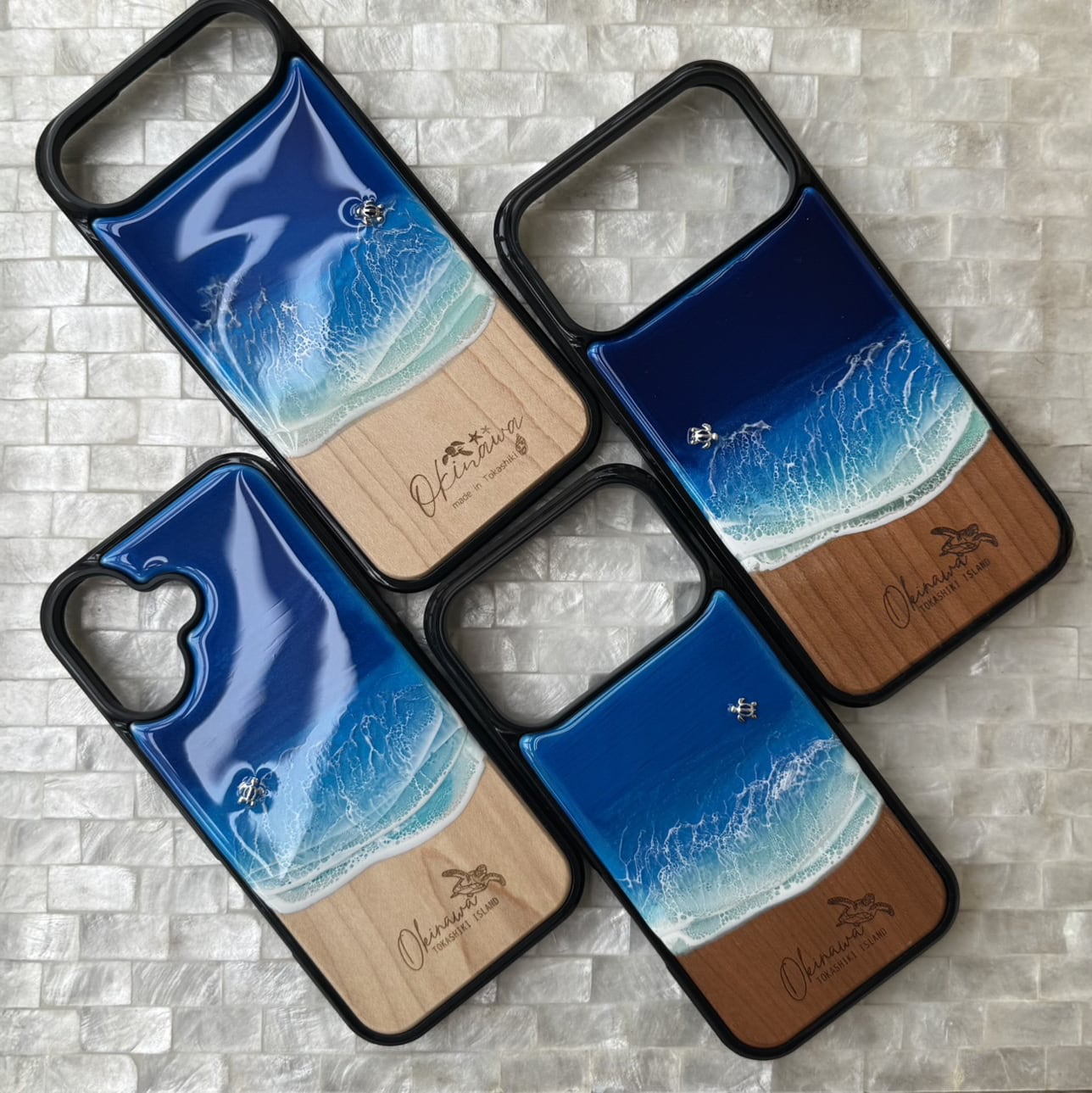 島の海を、手のひらに。 世界にひとつのiPhoneケース。
