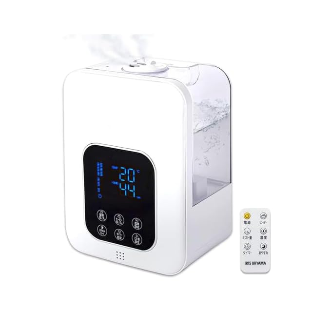 アイリスオーヤマ 加湿器 超音波式 スチーム式(加熱式) ハイブリット式