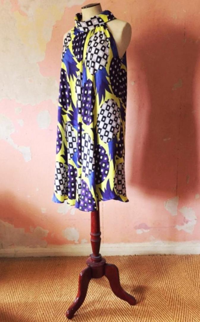 marimekkoプロダクト用生地 Acapulco シルク