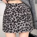 2色／レオパードボアスカート ・12722