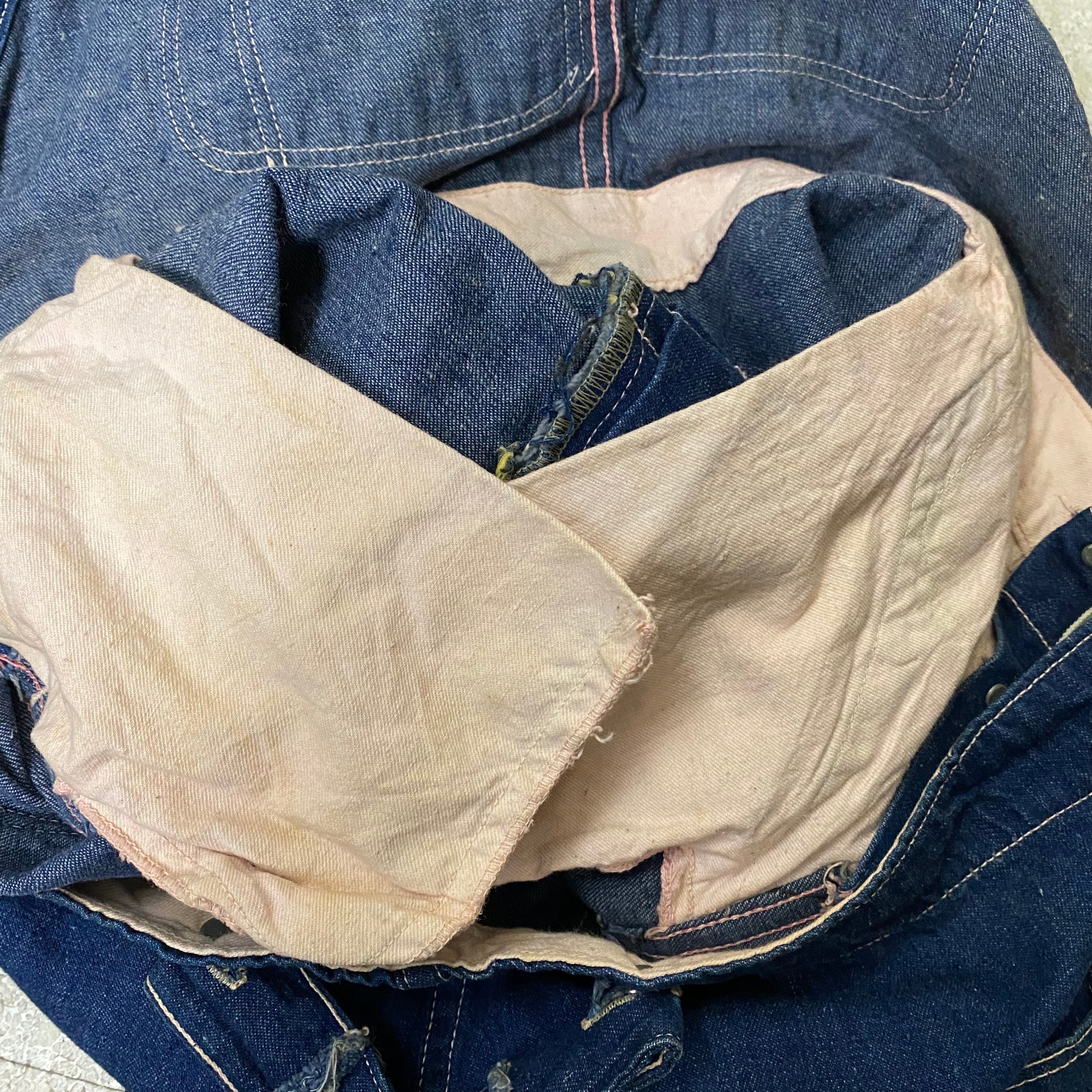 vintage 1940's IT'S JP denim overalls | NOIR ONLINE