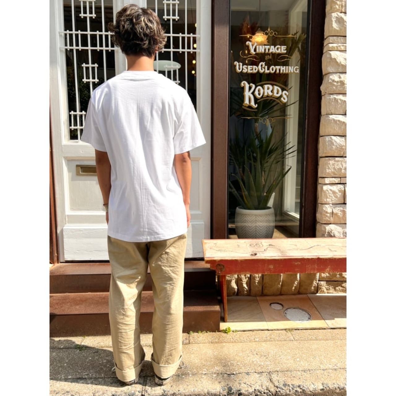 90s "DEAD STOCK" Silver Tab Tee MADE IN USA  Size M_1