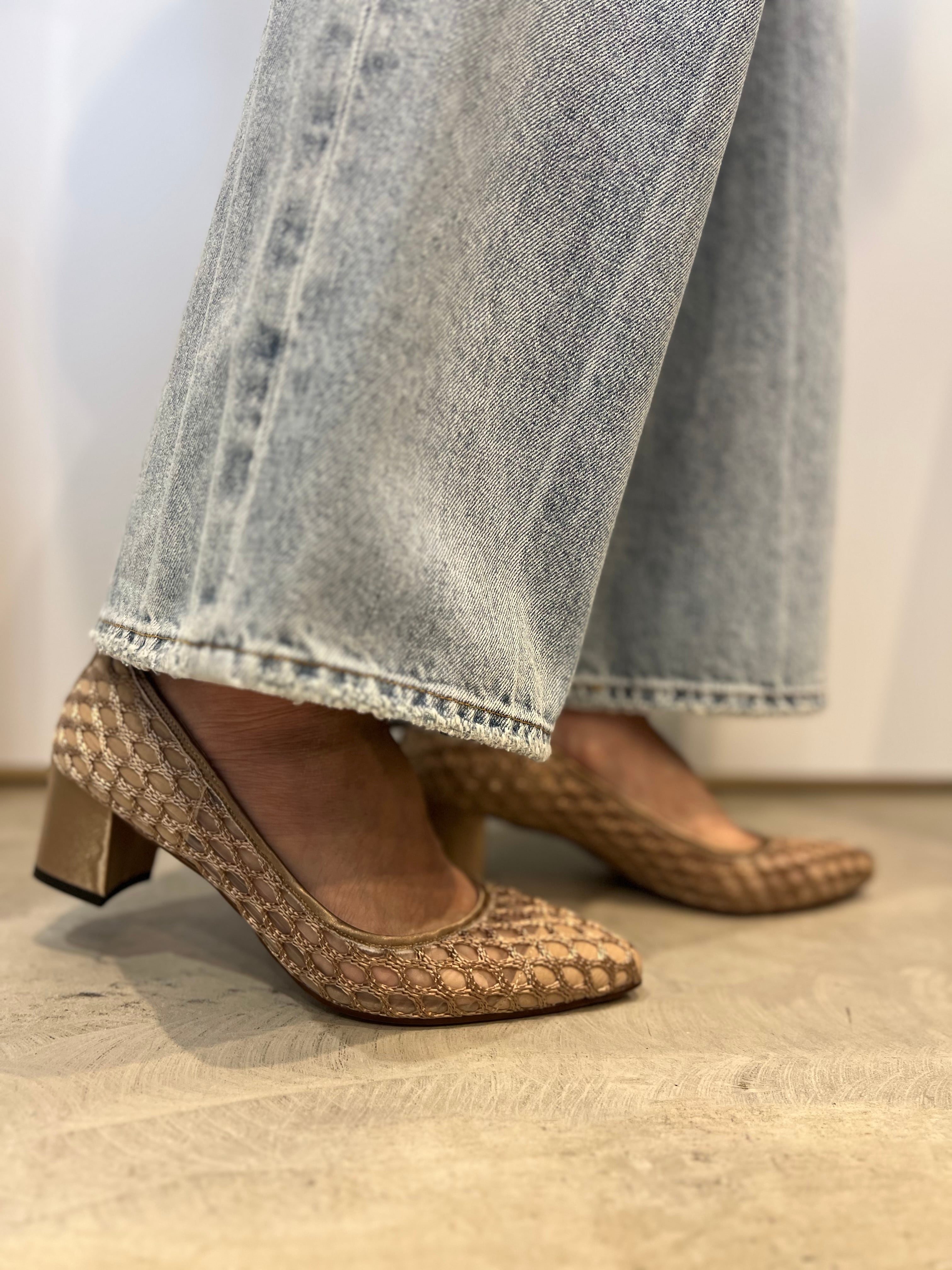 【libero】メッシュパンプス