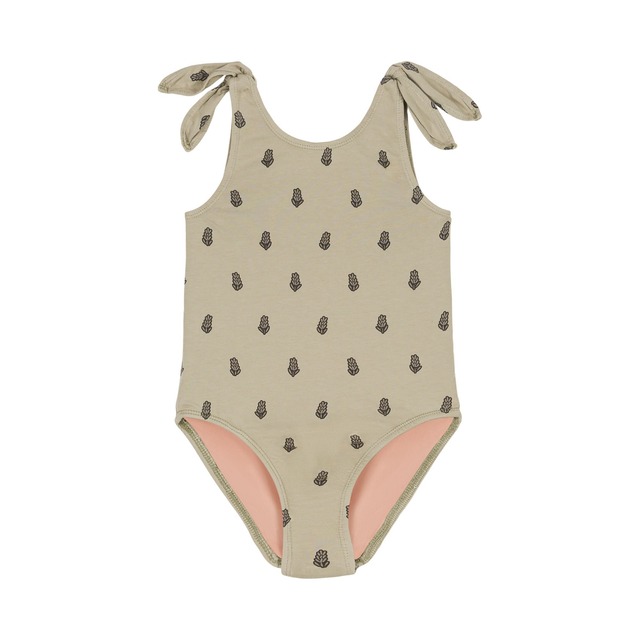 Studio Boheme Paris  - 1 PIECE SWIMSUIT ROBERTA / OFF WHITE / LAVENDER