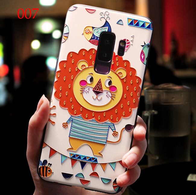 Galaxy S9ケース Galaxy S9+ケース 浮き彫り 七柄 新作 送料無料