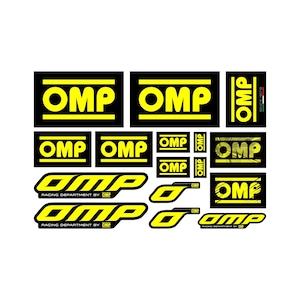 X00-889E Assorted OMP stickers