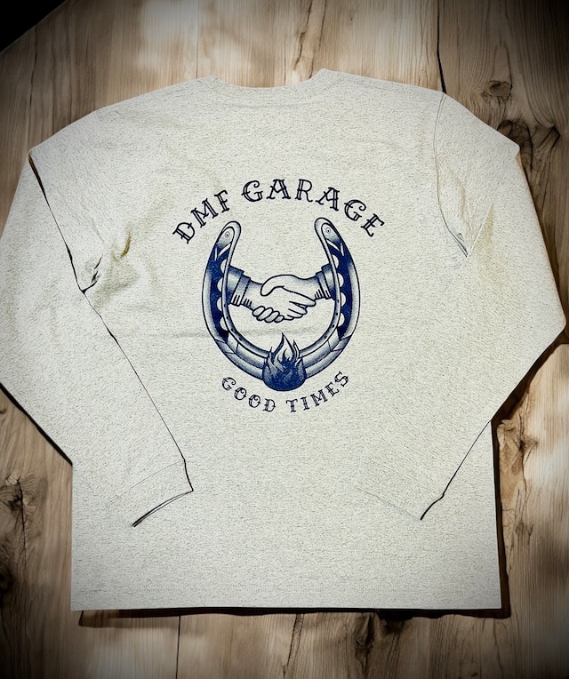 DMF GARAGE シルクスクリーン L/S Tee