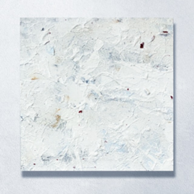 BURNING WHITE 30cm x 30cm ＊アクリル額縁＋作品証明書付き