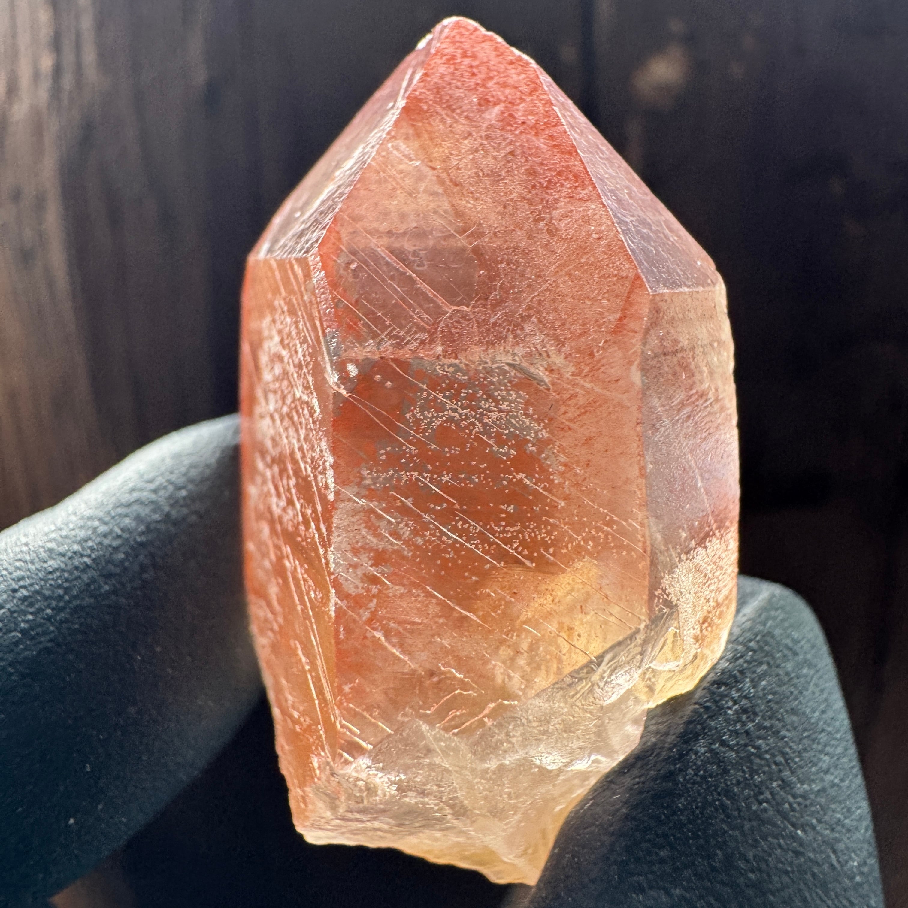 天然石　レムリアンシード　水晶　初期　ナチュラルポイント　原石　ピンクレムリアン 天然石レムリアンシード水晶初期ナチュラルポイント原石ピンクレムリアン