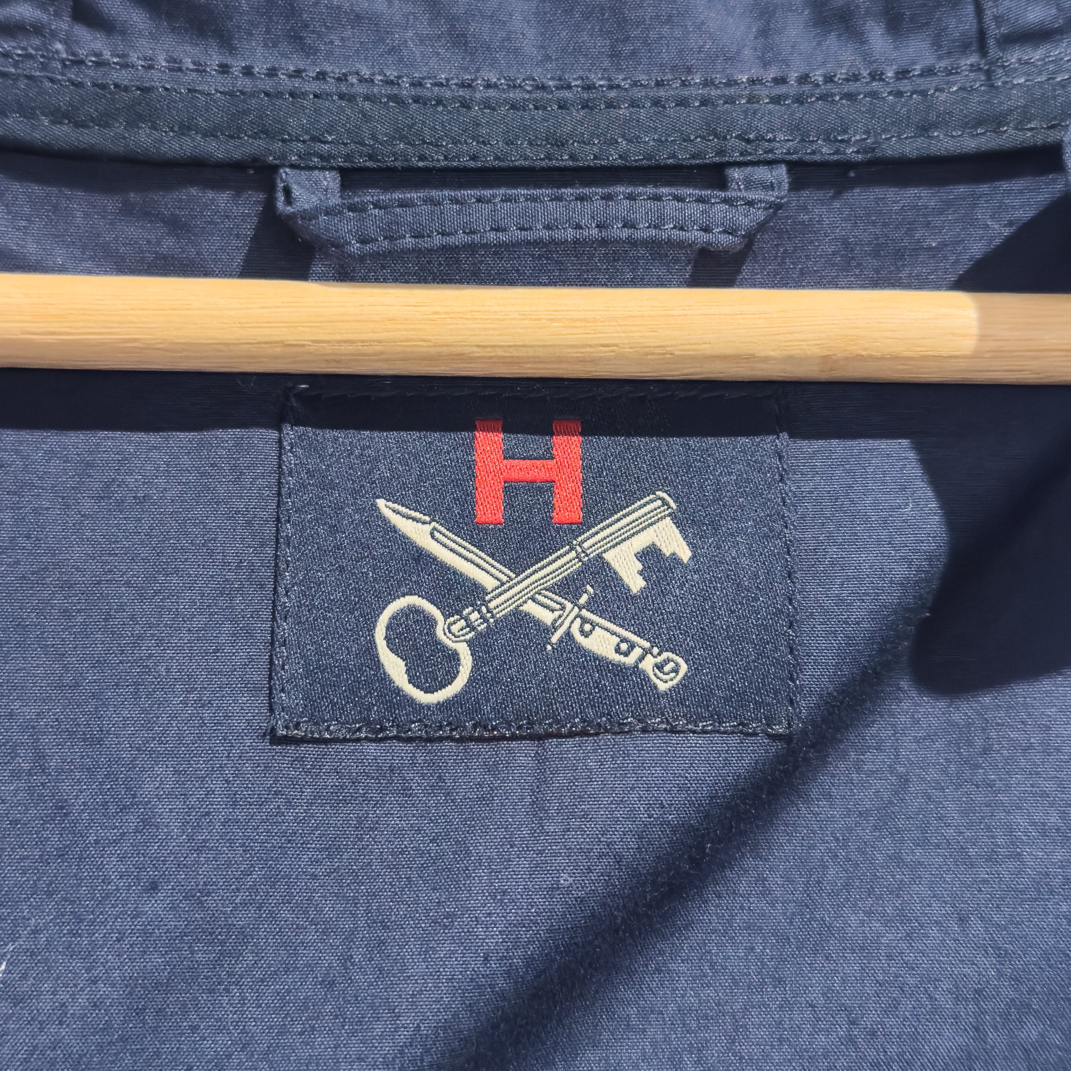 Hawkwood Mercantile] Tryfan Jacket Navy Ventile | regnbage