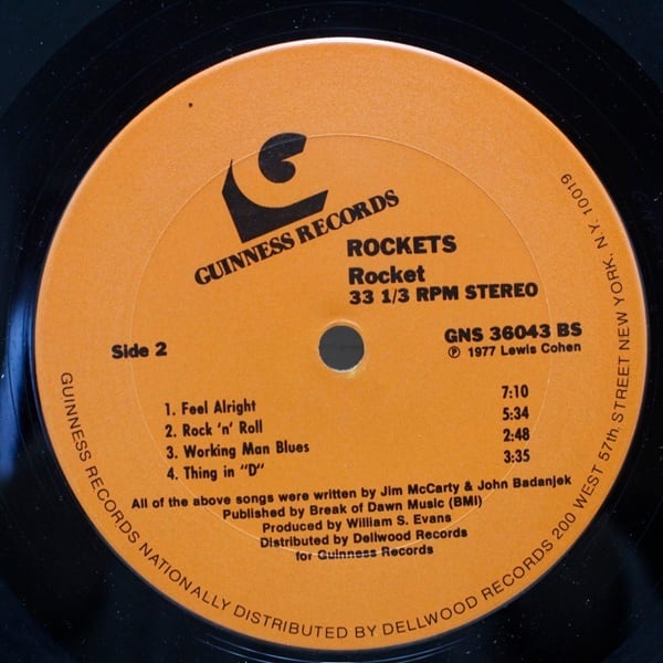 The Rockets / Rockets [GNS 36043] - 画像4