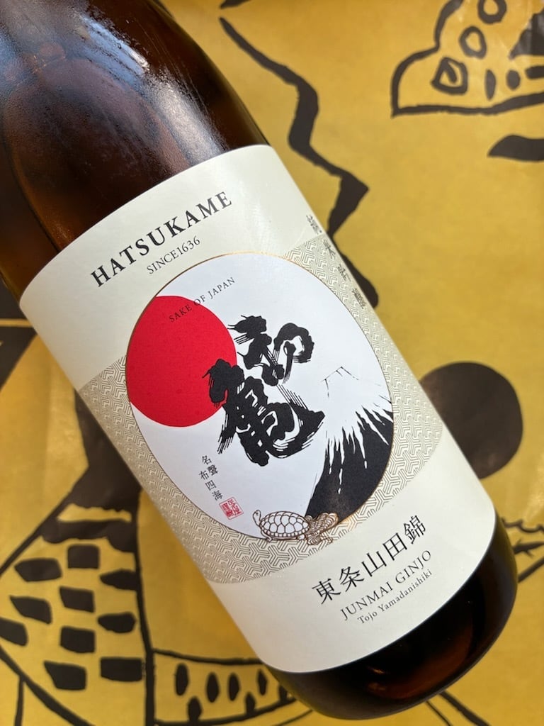 初亀　純米吟醸　東条山田錦