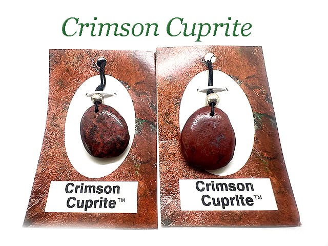 【ヘブン&アース社製】クリムゾン・キュープライトペンダント(コード付)