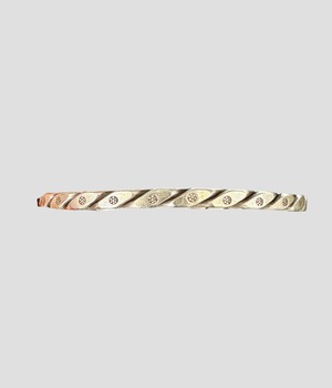 -Karen Silver- Twist Bangle