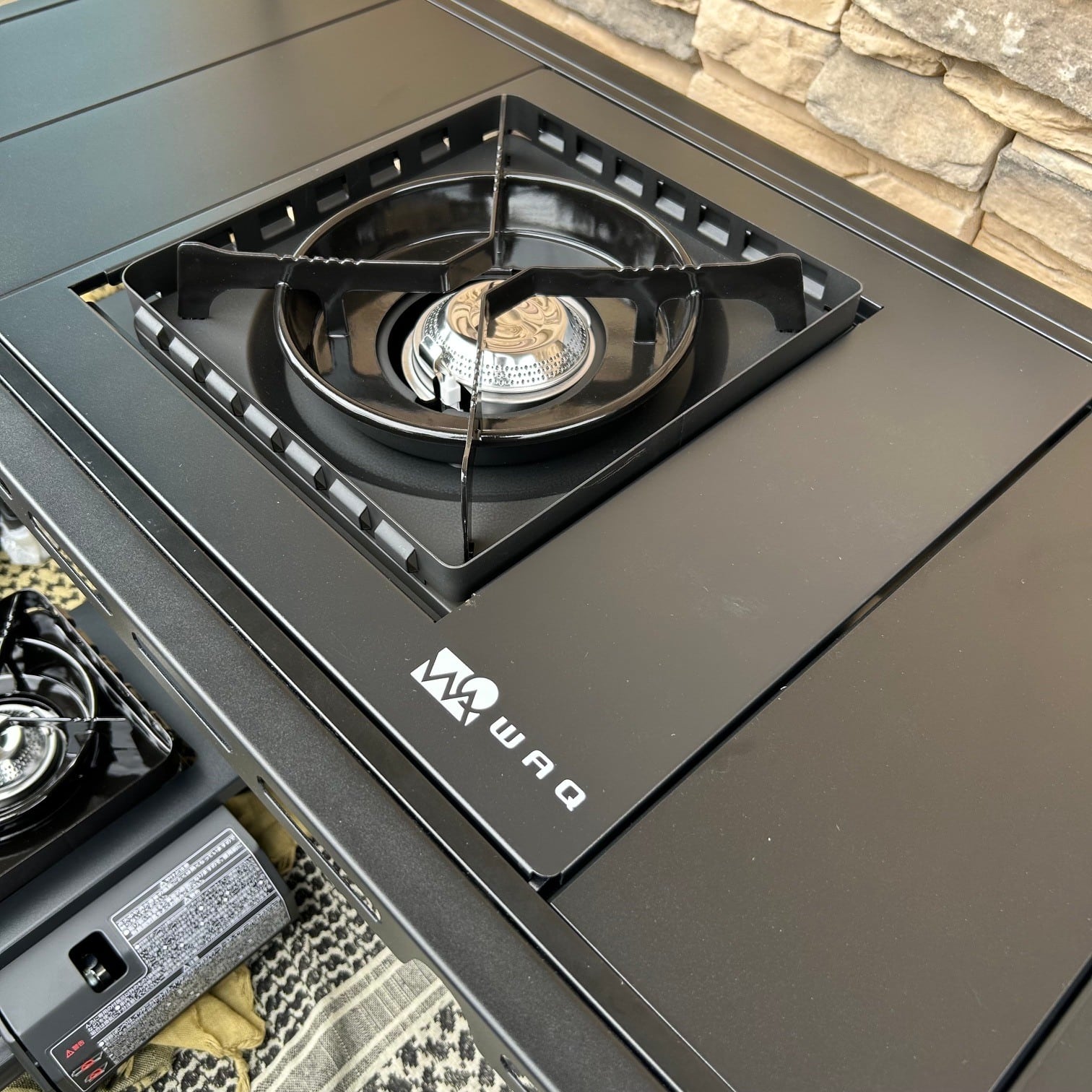 【 WAQ < ワック > 】『 MULTI BURNER BASE ( マルチバーナーベース ) 』WAQ-MBS1-BLACK