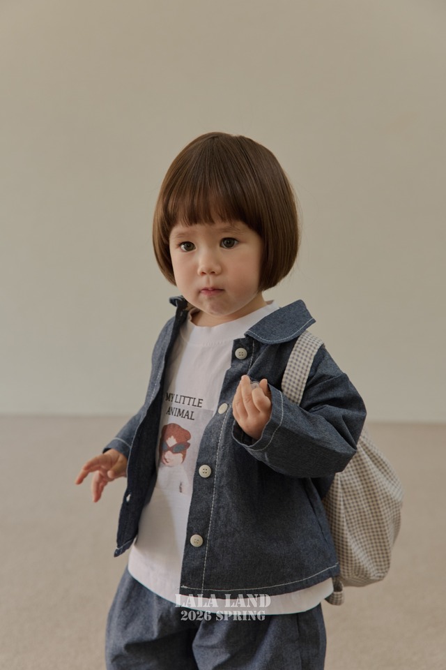 【予約】b. Animal Ribbed Tee