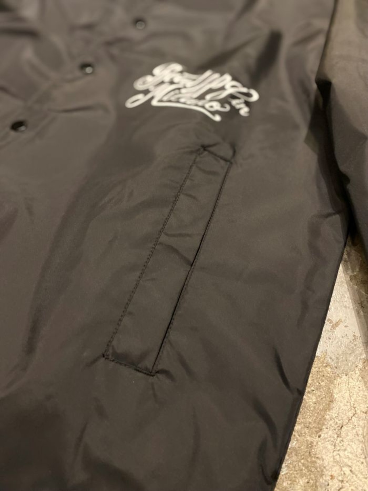 BEAT.F.P.G in MILANO / BEAT.F.P.G / "LAST SUPPER" / COACH JACKET / BLACK - 9