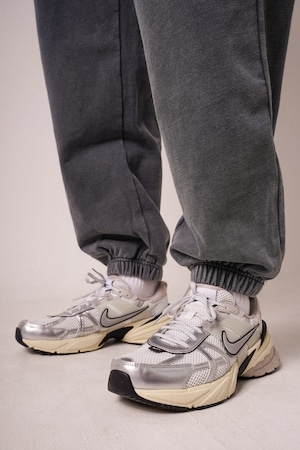 ヴィンテージスウェットロングパンツ　ダークブルーグレー