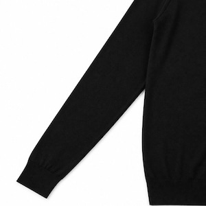 ★定価126,500円・新品未使用★ジョンスメドレー PAXEN パクセン 至高のシルク×カシミヤ 長袖ニット ノワール Sサイズ