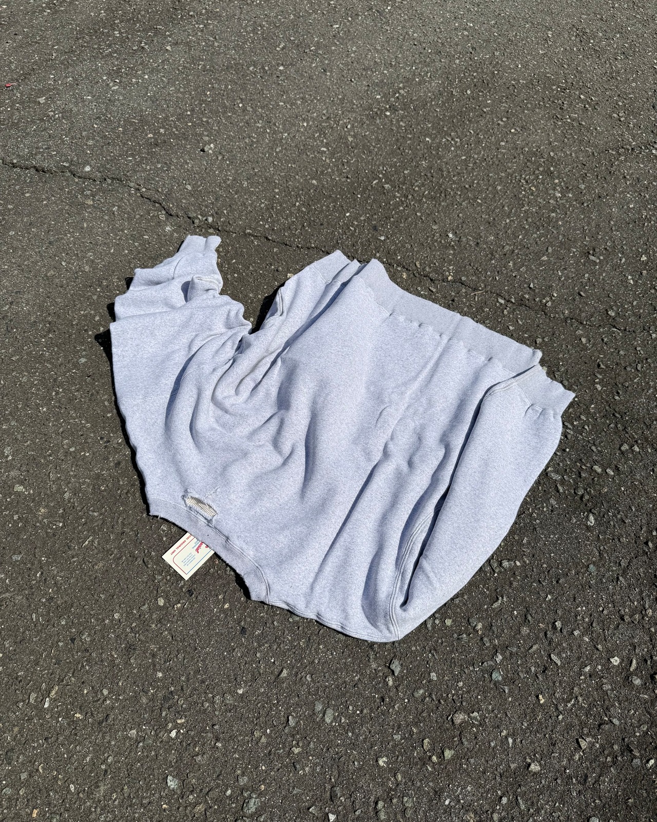 【UNISONSPECIAL UNISEX】THERMAL IN CREW (DAMAGE)