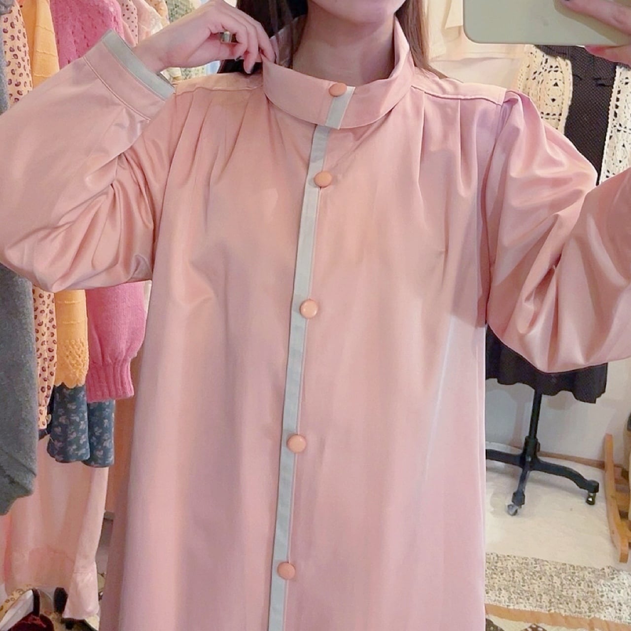 SANYO / blossom pink spring coat