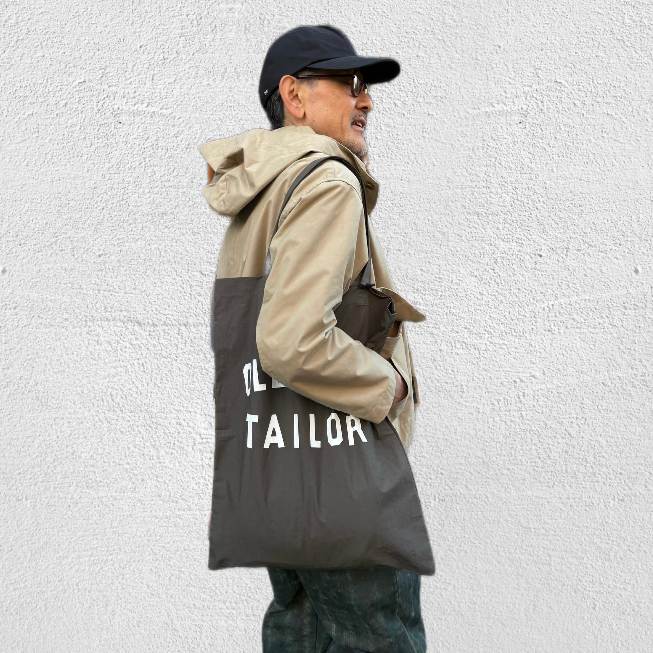 R&D.M.Co-/OLDMAN'S TAILOR OMT PRINT TOTE BAG/ OMTプリントトート