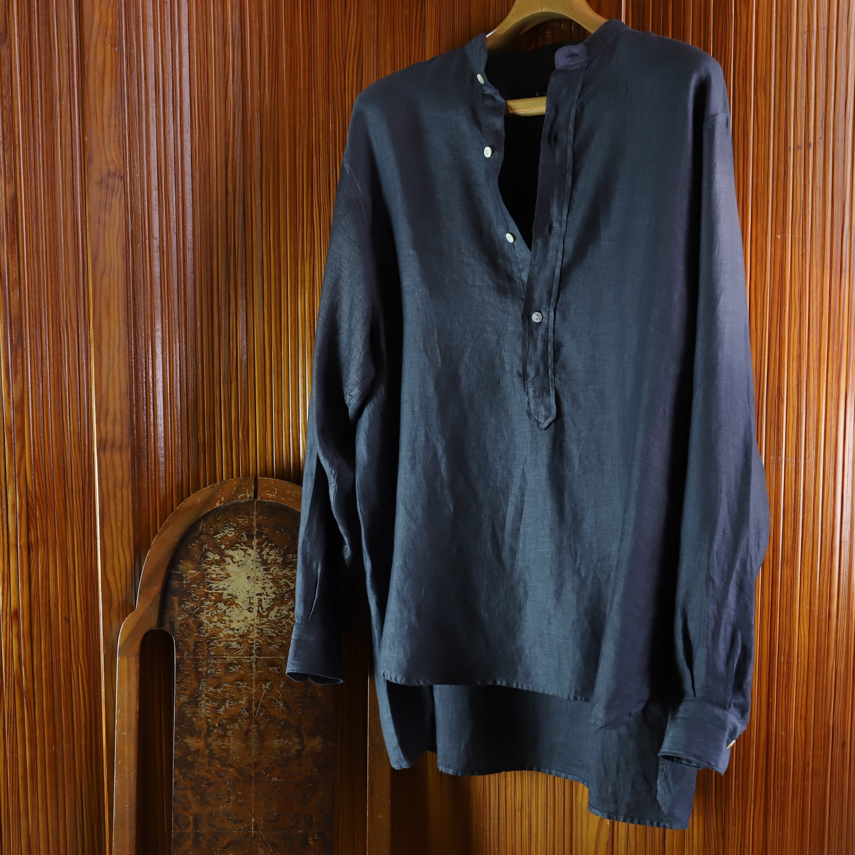 MAATEE&SONS / MILITARY SLACKS “俺のGUNPAN” / CHARCOAL STRIPE