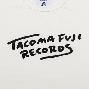 TACOMA FUJI RECORDS / T.F.R LOGO LS Designed by Tomoo Gokita / WHITE