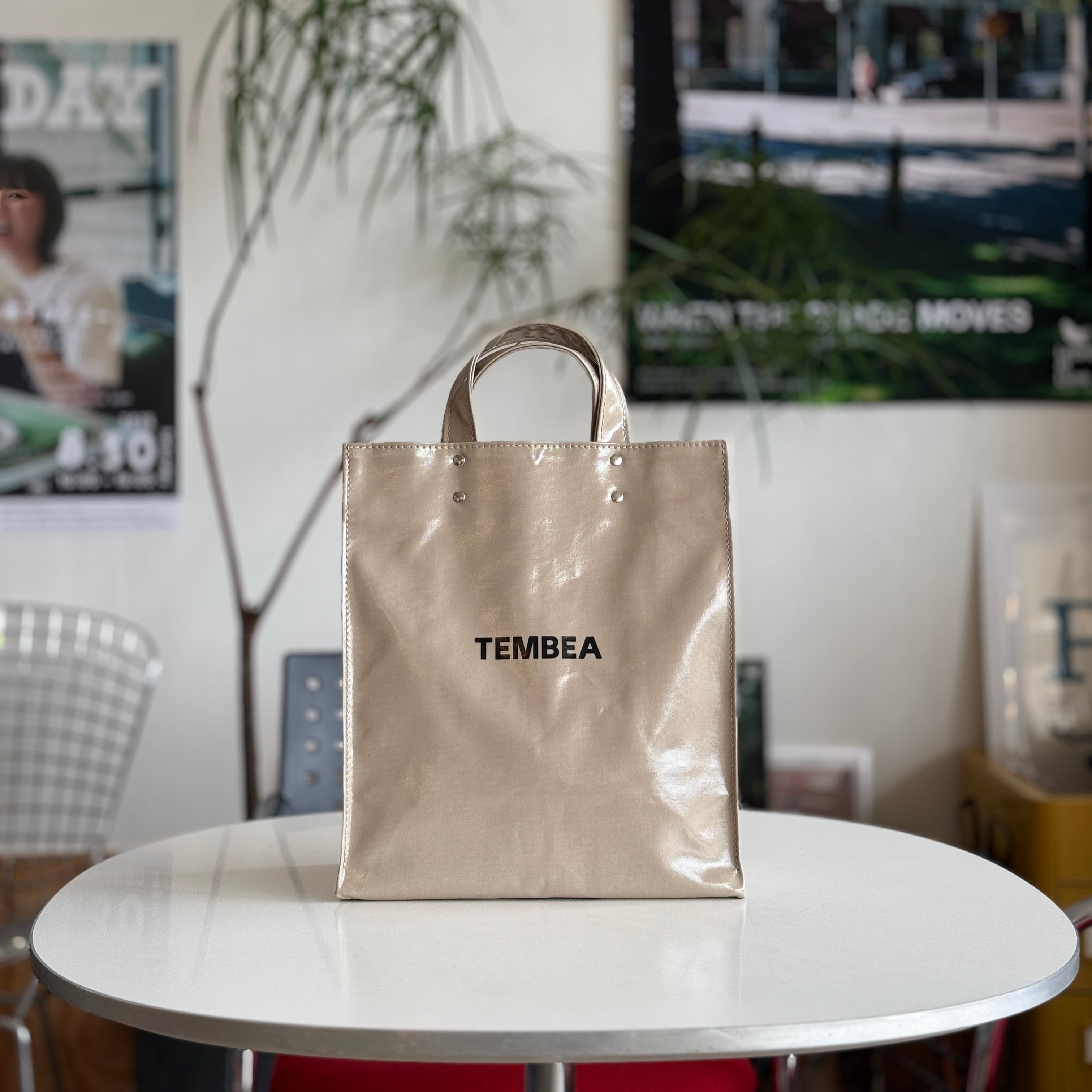 バッグ TEMBEA PAPER TOTE MEDIUM SAND BEIGE TEMBEA PAPER TOTE MEDIUM SAND-BEIGE | Lettre et Livre