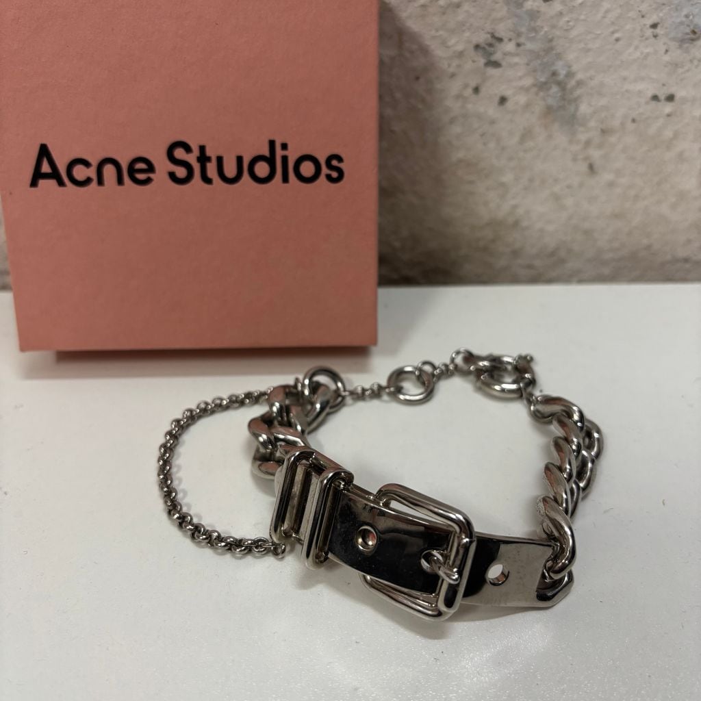 24SS acne studios ブレスレット Acne Studious アクネストゥディオス 24SS Buckle Chain
