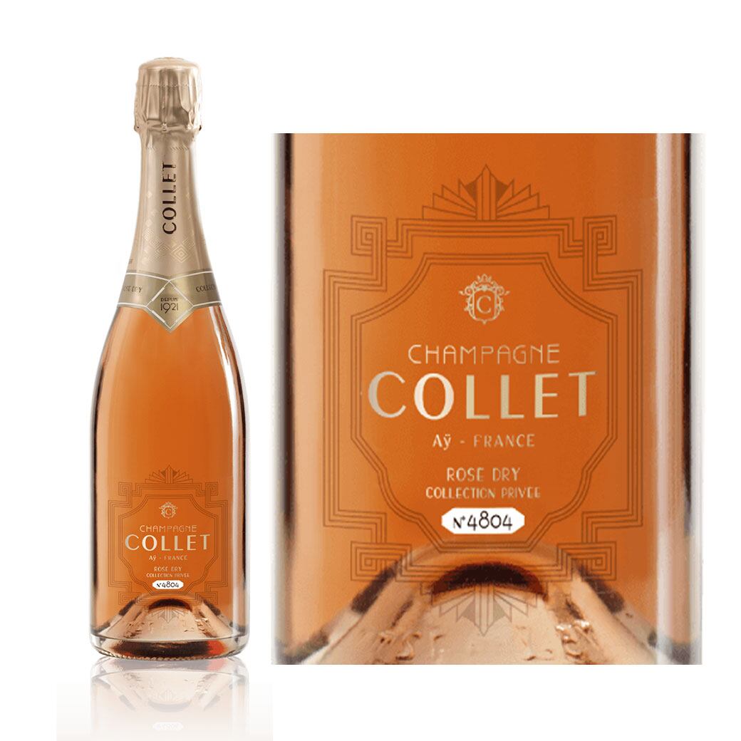 Champagne COLLET ROSE DRY コレ　ロゼ・ドライ　750ml