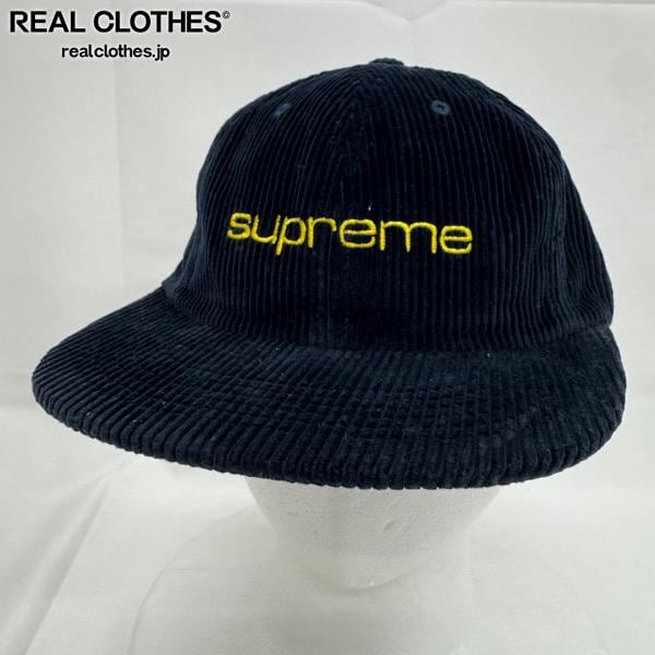 Supreme/シュプリーム【19SS】Corduroy Compact Logo 6-Panel Cap