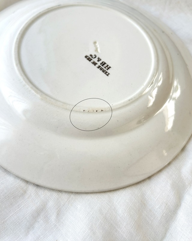 HB & Cie Choisy le Roi ショワジールロワ 小鳥のディナープレート/A