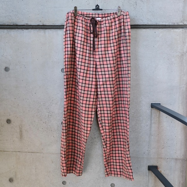 Simple Check pants