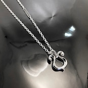 RHYTHMIC HORSESHOE LARGE NECKLACE #1 with GODSIZE® I.D. TAG / リズミックホースシューラージ#1ネックレス ゴッドサイズ® I.D.タグ