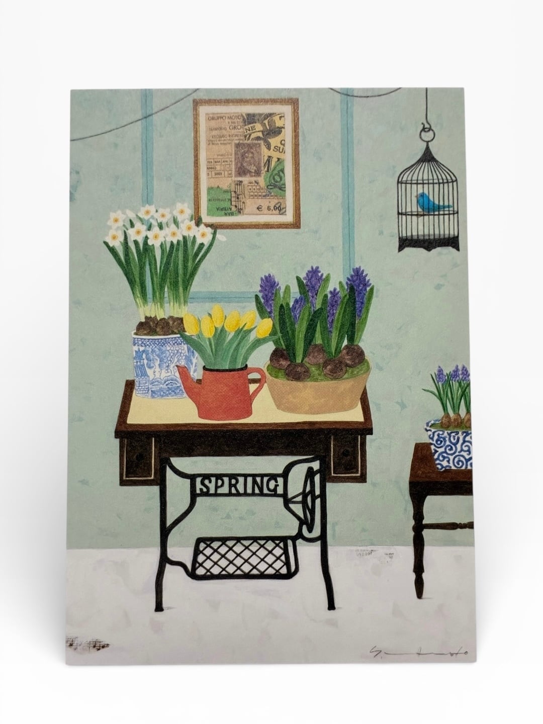 ポストカードYoko Matsumoto・春の花