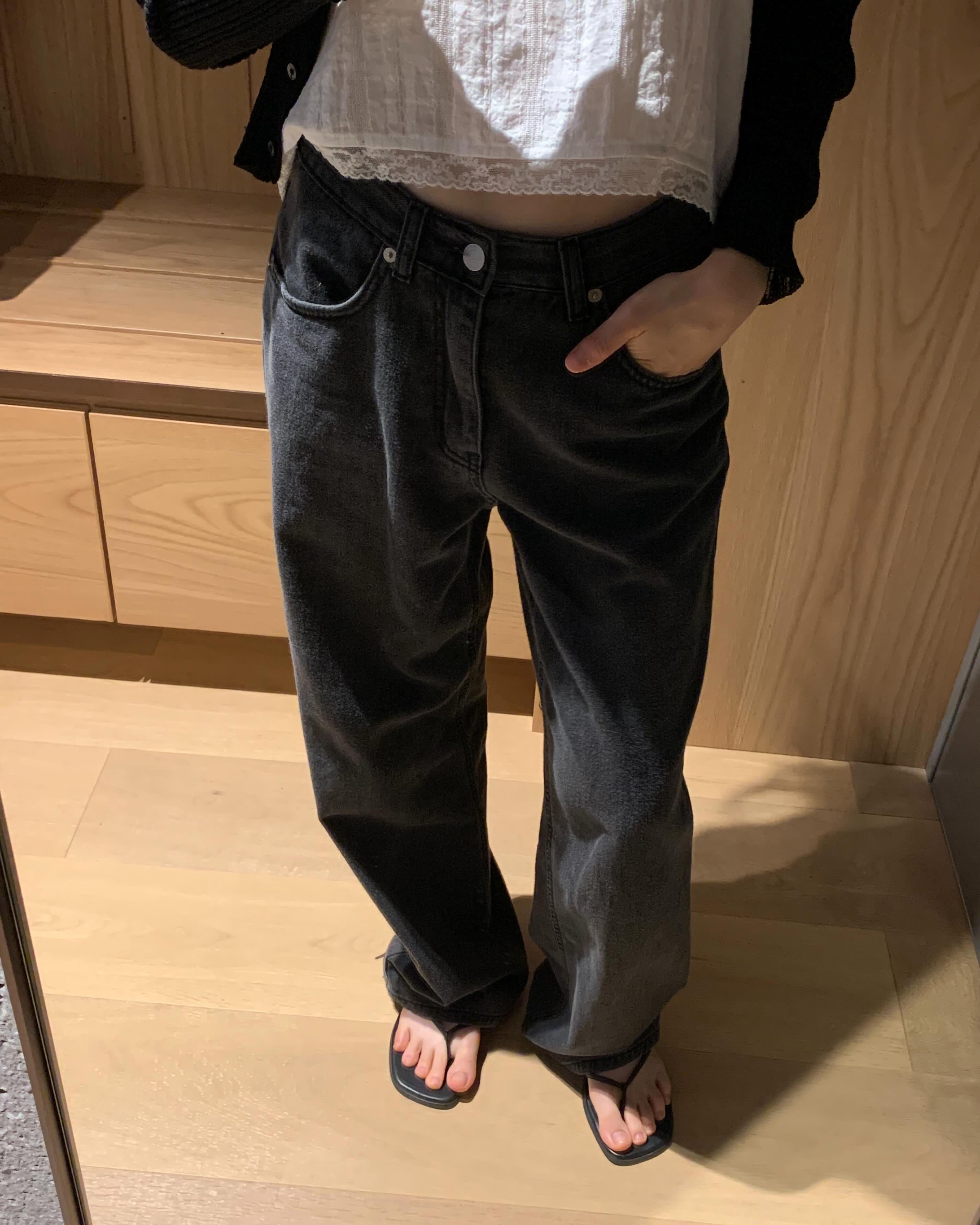 (予約) ounce / Summer Black Washing Denim