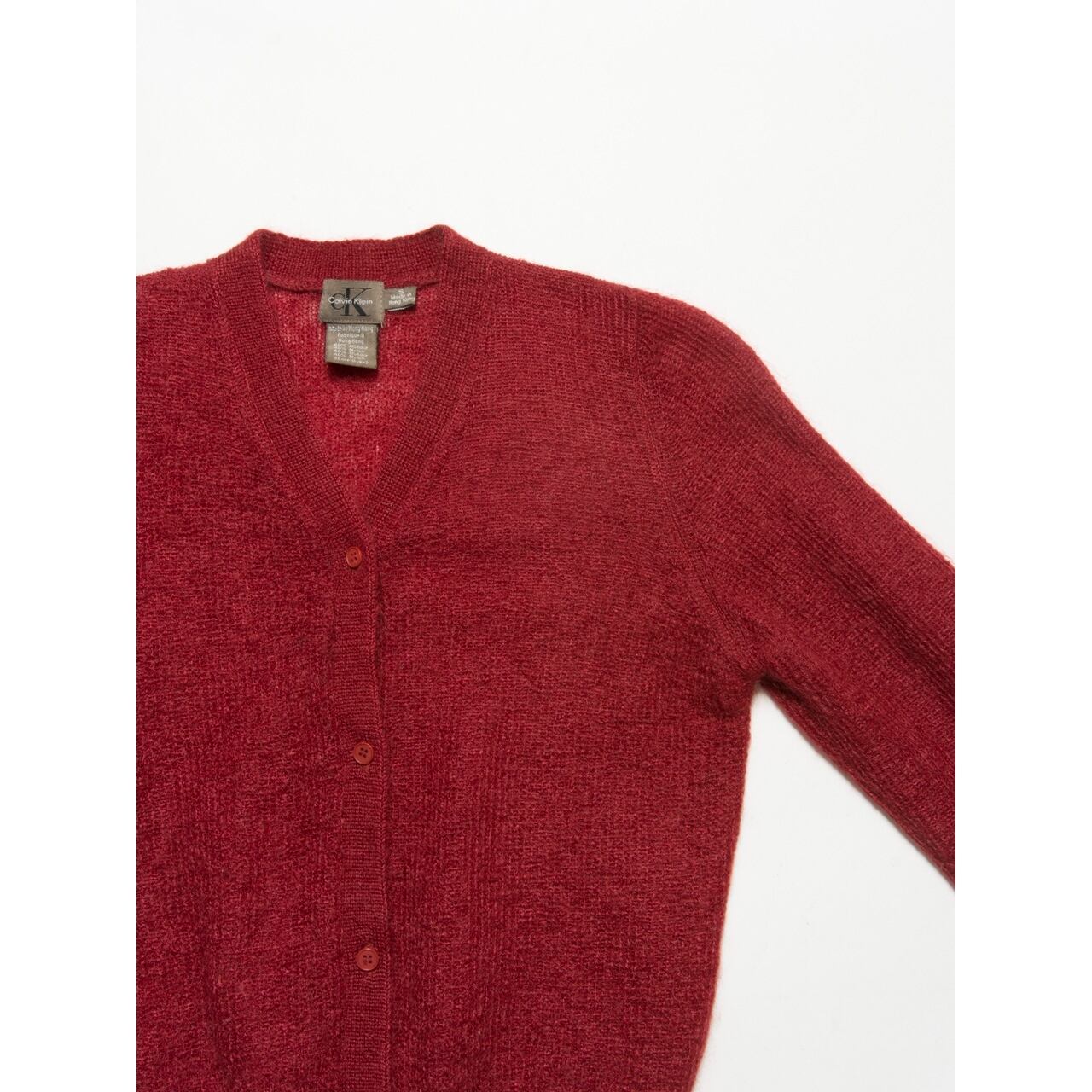 【Calvin Klein】Mohair cardigan（カルバン・クライン　モヘアカーディガン）11d