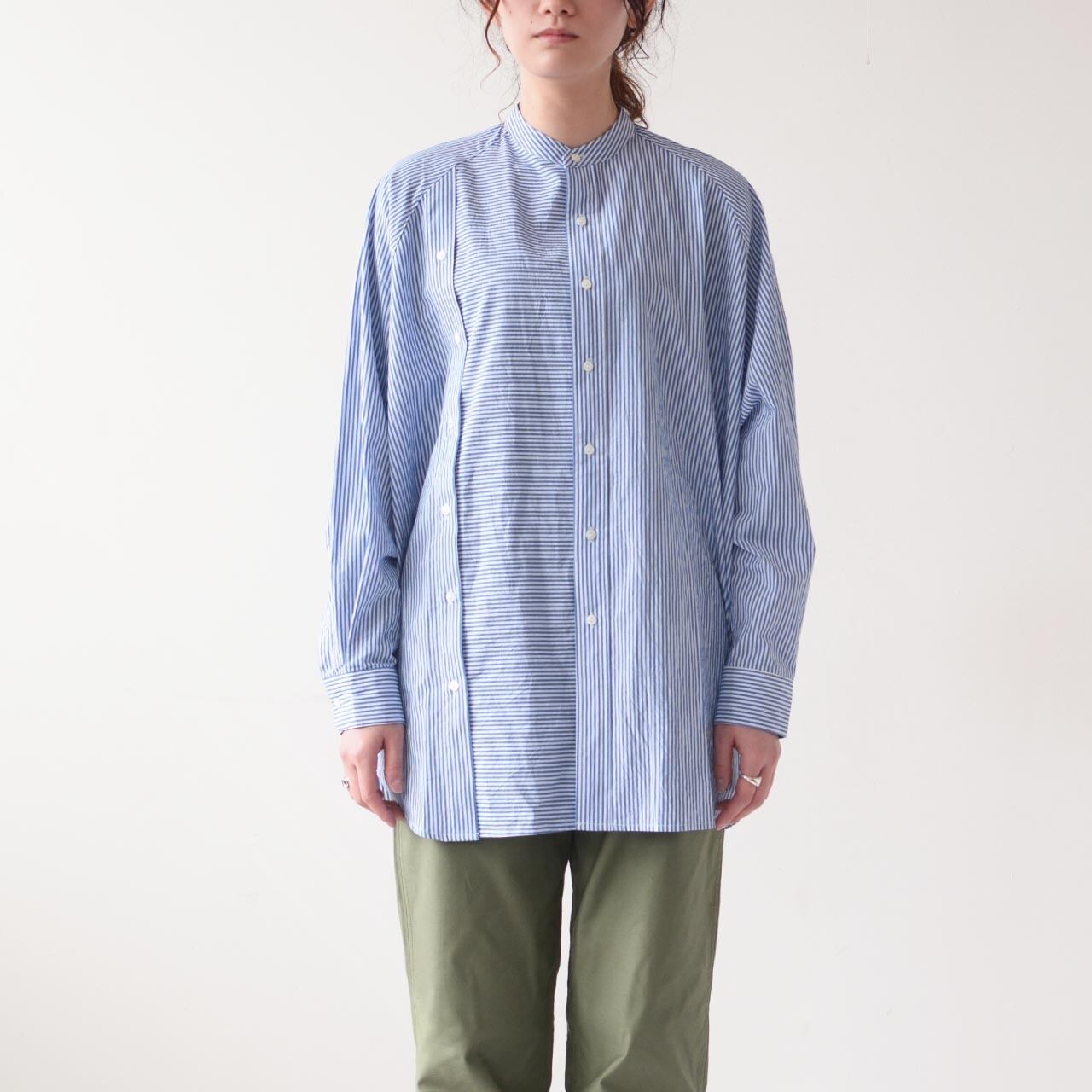 KHA:KI [カーキ 3PLACKET SHIRTS DRESS [milhop 3プラケット