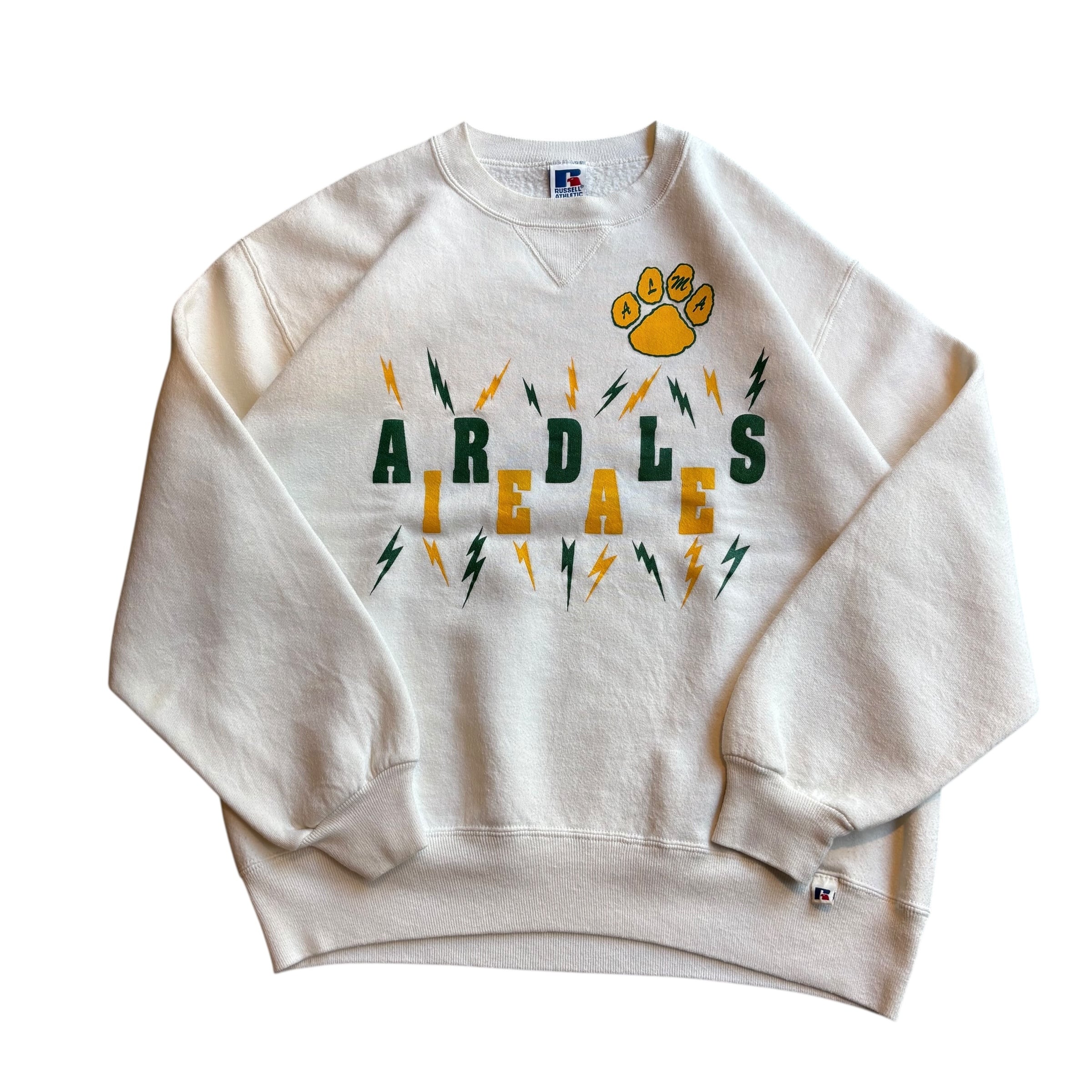 【古着】90's Russel Athletic Sweat (White)