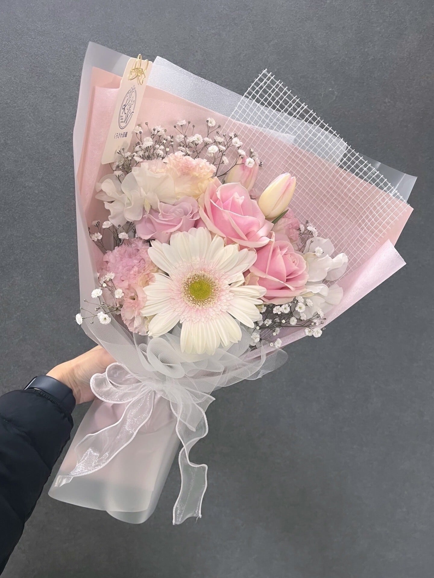 店舗受取り】bouquet 韓国ブーケ | くろさわ図鑑 | 花畑にある花屋