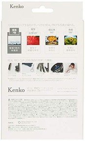 Kenko スマートフォン用交換レンズ REALPRO CLIP LENS テレ 7x クリップ式 望遠レンズ 単眼鏡兼用モデル 7倍 18口径 KRP-7t